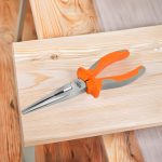 PINZA PUNTA 8" BICOLOR HORUSDY LH-1612