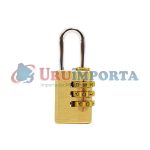 CANDADO CON COMBINACION 20MM DE BRONCE  LH-1868 - Imagen 7