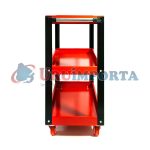 CARRO METALICO C/TRES BANDEJAS P/MECANICO - Imagen 6