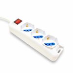 ALARGUE 3 TOMA SCHUK 5M C/LLAVE LED LIFE SL3503-5M - Imagen 6