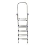 ESCALERA DE ALUMINIO 5 ESCALONES LH-1668 - Imagen 3