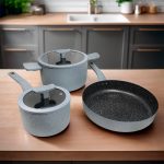 OLLA SET 5 PZ VIDRIO METAL GR75636-1 - Imagen 6