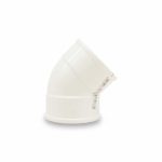 CODO 45 GRADOS 40MM BLANCO DE PVC KRONA K-611 - Imagen 4