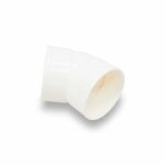 CODO 45 GRADOS 40MM BLANCO DE PVC KRONA K-611 - Imagen 2