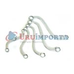 LLAVE COMBINADA 5PZ TIPO S 10-19MM UYUST YSZ501 - Imagen 2