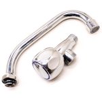 GRIFO METALICO PARED BRAZO BAJO ITALOMIX LH-807 - Imagen 6