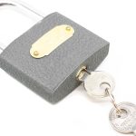 CANDADO DE HIERRO GRIS 63MM TRI-ROOM LH-1273 - Imagen 3