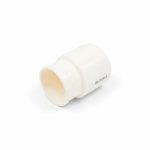 CUPLA 50MM BLANCO DE PVC KRONA K-645 - Imagen 2