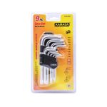 LLAVE TORX 9 PZ DE T10 A T 50 KAMASA KM-069 - Imagen 7