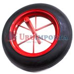 RUEDA MACIZA  P/CARRETILLA CON EJE LH-786 - Imagen 3