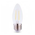 LAMPARA TIPO VELA 2W E27 FILAMENTO LED LIFE LH2003 - Imagen 2