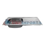 PILETA ACERO INOXID 100X50 CM C/VALVULA CM LH-2883 - Imagen 7