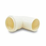 CODO 90 GRADOS 50MM BLANCO DE PVC KRONA K-617 - Imagen 3