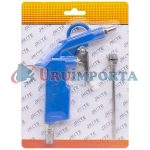 PISTOLA DE AIRE 2PZ COLOR AZUL EN BLISTERS LH-1213 - Imagen 6