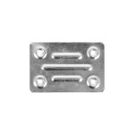 CHAPITA 6X4 CM METALICA PERFORADA LH-2946 - Imagen 4