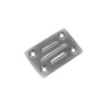 CHAPITA 6X4 CM METALICA PERFORADA LH-2946 - Imagen 3
