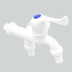 CANILLA 1/2¨PLASTICA DOBLE SALIDA LH-3012