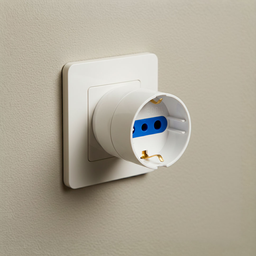 2961-1 ADAPTADOR DERIVADO MODULAR A SCHUKO LED LIF SL1101 - Imagen 1