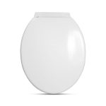 ASIENTO INODORO PLASTICO COLOR BLANCO LH-1330 - Imagen 2