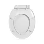 ASIENTO INODORO PLASTICO COLOR BLANCO LH-1330 - Imagen 3