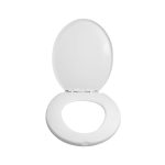 ASIENTO INODORO PLASTICO COLOR BLANCO LH-1330 - Imagen 4