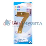 NUMERO 7 METALICO EN BLISTERS LH-1345 - Imagen 5