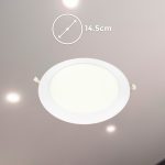 ARTEFACTO LED 9W REDONDO LUZ CALID LED LIFE LH1739 - Imagen 3