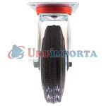 RUEDA NEGRA BASE METALICA 5" GIRATORIA LH-1686 - Imagen 2