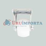 RUEDA BLANCA 1.5" BASE METALICA FIJA LH-1693 - Imagen 3