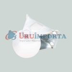 RUEDA BLANCA 1.5" BASE METALICA FIJA LH-1693 - Imagen 4