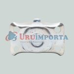 RUEDA BLANCA 1.5" BASE METALICA FIJA LH-1693 - Imagen 5