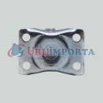 RUEDA BLANCA 2" BASE METALICA FIJA LH-1694 - Imagen 4