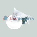 RUEDA BLANCA 2.5" BASE METALICA FIJA LH-1695 - Imagen 4