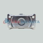 RUEDA BLANCA 3" BASE METALICA FIJA LH-1696 - Imagen 4