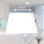 ARTEFACTO LED 24W CUADRA LUZ FRIA LED LIFE LH-2009 - Imagen 7