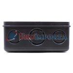 CAJA DE LUZ PLASTICA 6X10X5CM COLOR NEGRO 001852 - Imagen 2