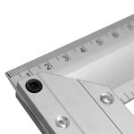 ESCUADRA CARPINTERO 30CM DE ALUMINIO LH-2143 - Imagen 5