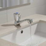 CANILLA LAVATORIO PLASTI CROMADA HEXAGONAL LH-2203
