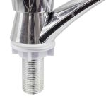 CANILLA LAVATORIO PLASTI CROMADA HEXAGONAL LH-2203 - Imagen 4