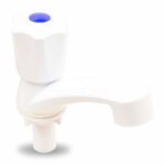 CANILLA LAVATORIO PLASTI BLANCA HEXAGONAL LH-2205 - Imagen 6