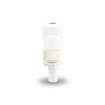 CANILLA LAVATORIO PLASTI BLANCA HEXAGONAL LH-2205 - Imagen 2