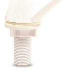 CANILLA LAVATORIO PLAST BLANCA VOLANT CRUZ LH-2206 - Imagen 2