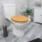 ASIENTO INODORO UNIVERSAL COLOR MADERA LH-2033 - Imagen 2