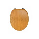 ASIENTO INODORO UNIVERSAL COLOR MADERA LH-2033 - Imagen 4