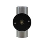 LUMINARIA APLIQUE EXT 2 LUCES METAL PULIDO LH-2091 - Imagen 3