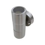 LUMINARIA APLIQUE EXT 2 LUCES METAL PULIDO LH-2091 - Imagen 6