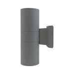 LUMINARIA EXT 2 LUCES 9CM DE DIAMETRO GRIS LH-2095 - Imagen 8