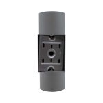 LUMINARIA EXT 2 LUCES 9CM DE DIAMETRO GRIS LH-2095 - Imagen 2