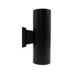 LUMINARIA EXT 2 LUCES 9CM DE DIAMETRO NEGRO LH2096 - Imagen 3