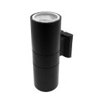 LUMINARIA EXT 2 LUCES 9CM DE DIAMETRO NEGRO LH2096 - Imagen 5